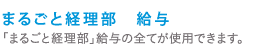 まるごと経理部　給与